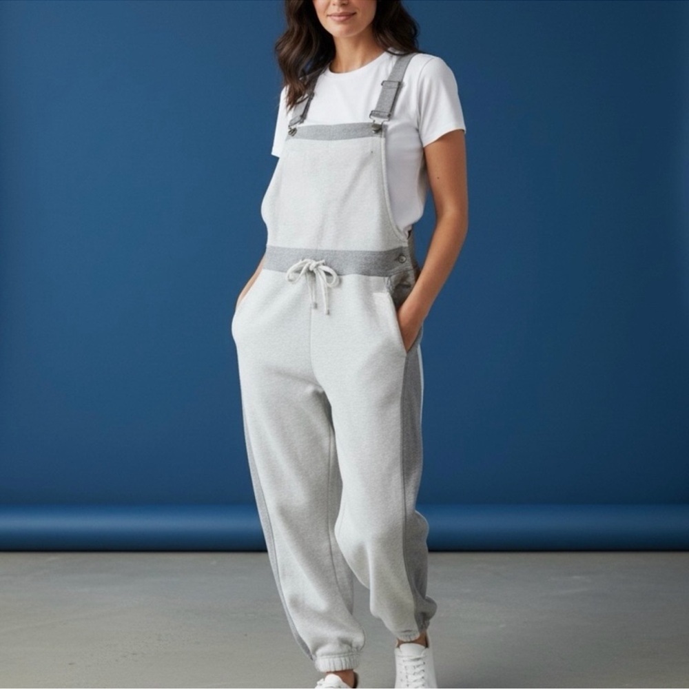 FP Movement Making It Overhaul Heathered Gray Combo Jogger Size Small NWT